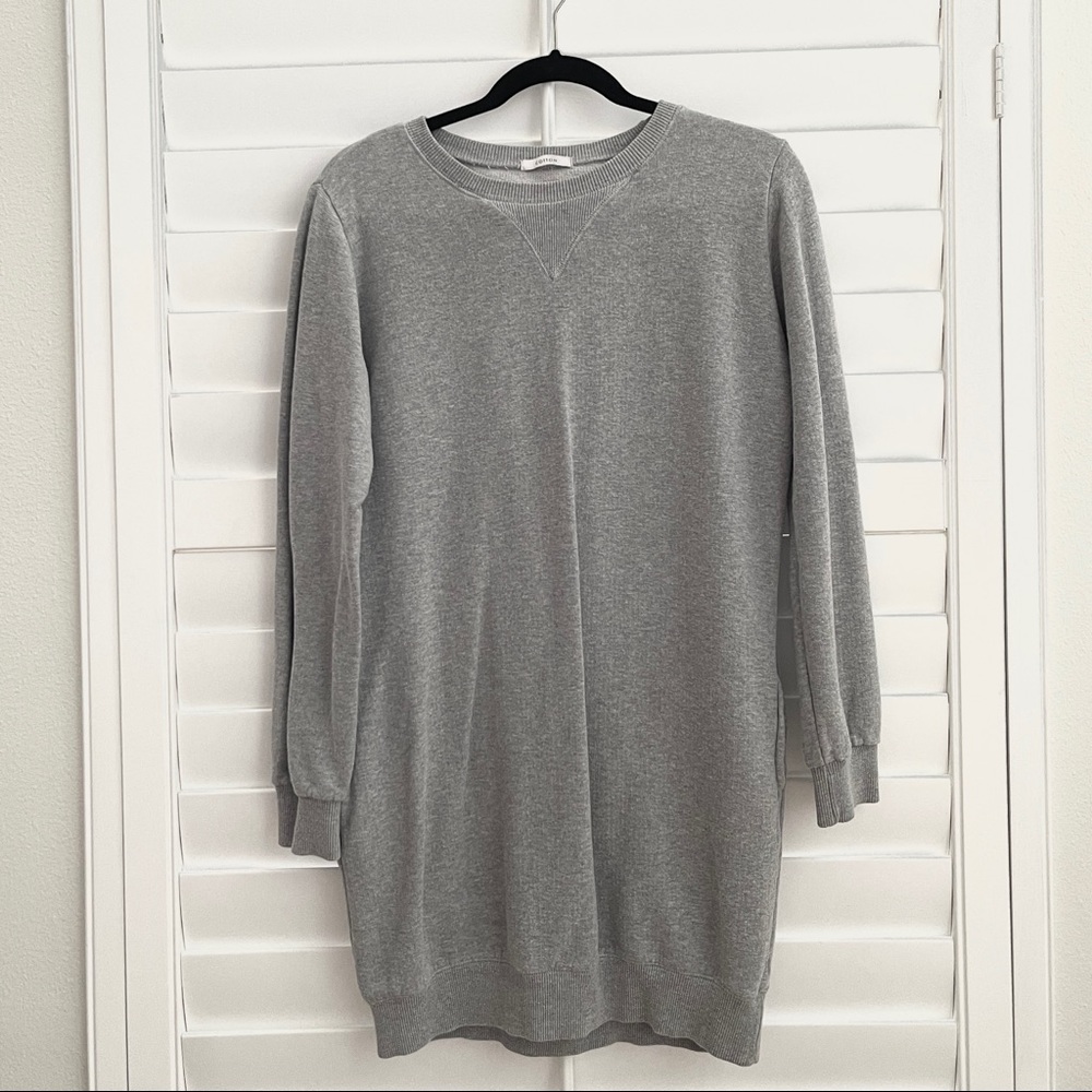 Cute Grey Sweater Dress